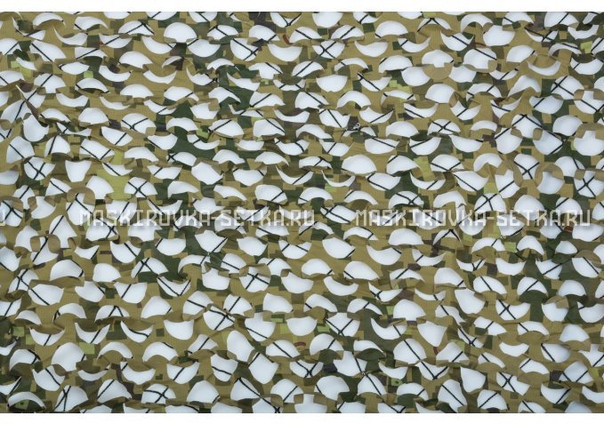 Массеть Camosystems Пейзаж-Профи Милитари 3D 1,8х6 м  – купить по цене 7700 руб. в интернет-магазине в городе Новокузнецк картинка 2