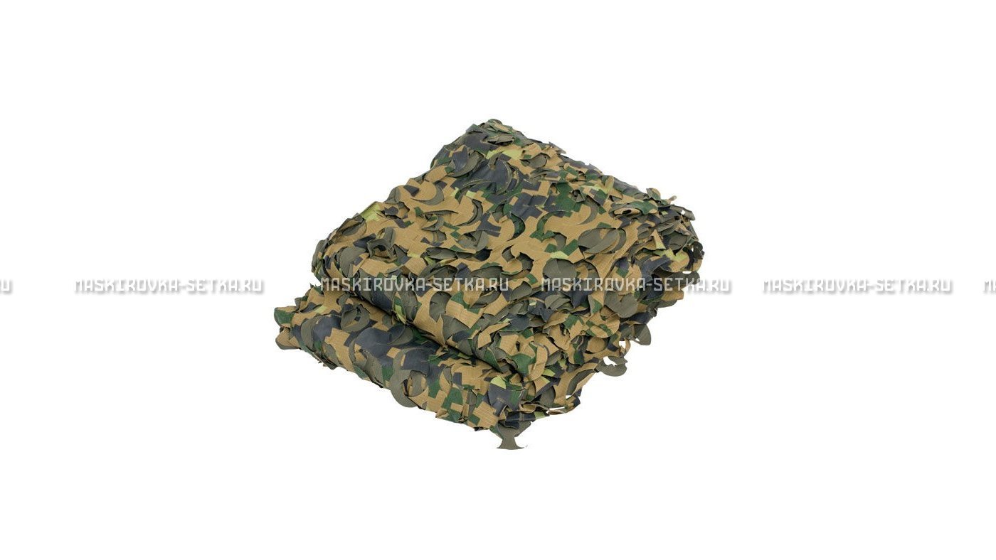 Сетка Camosystems Пейзаж Лес 3D 2,2х6 м  – купить по цене 6200 руб. в интернет-магазине в городе Новокузнецк картинка 6