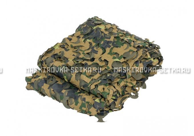 Сетка Camosystems Пейзаж Лес 3D 2,2х6 м  – купить по цене 6200 руб. в интернет-магазине в городе Новокузнецк картинка 1