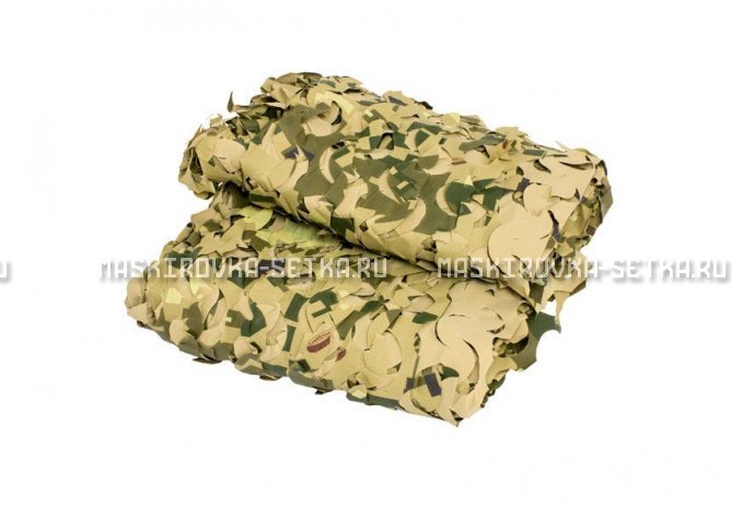 Сетка Camosystems Пейзаж Милитари 3D 2,4х78 м  – купить по цене 77500 руб. в интернет-магазине в городе Новокузнецк картинка 1