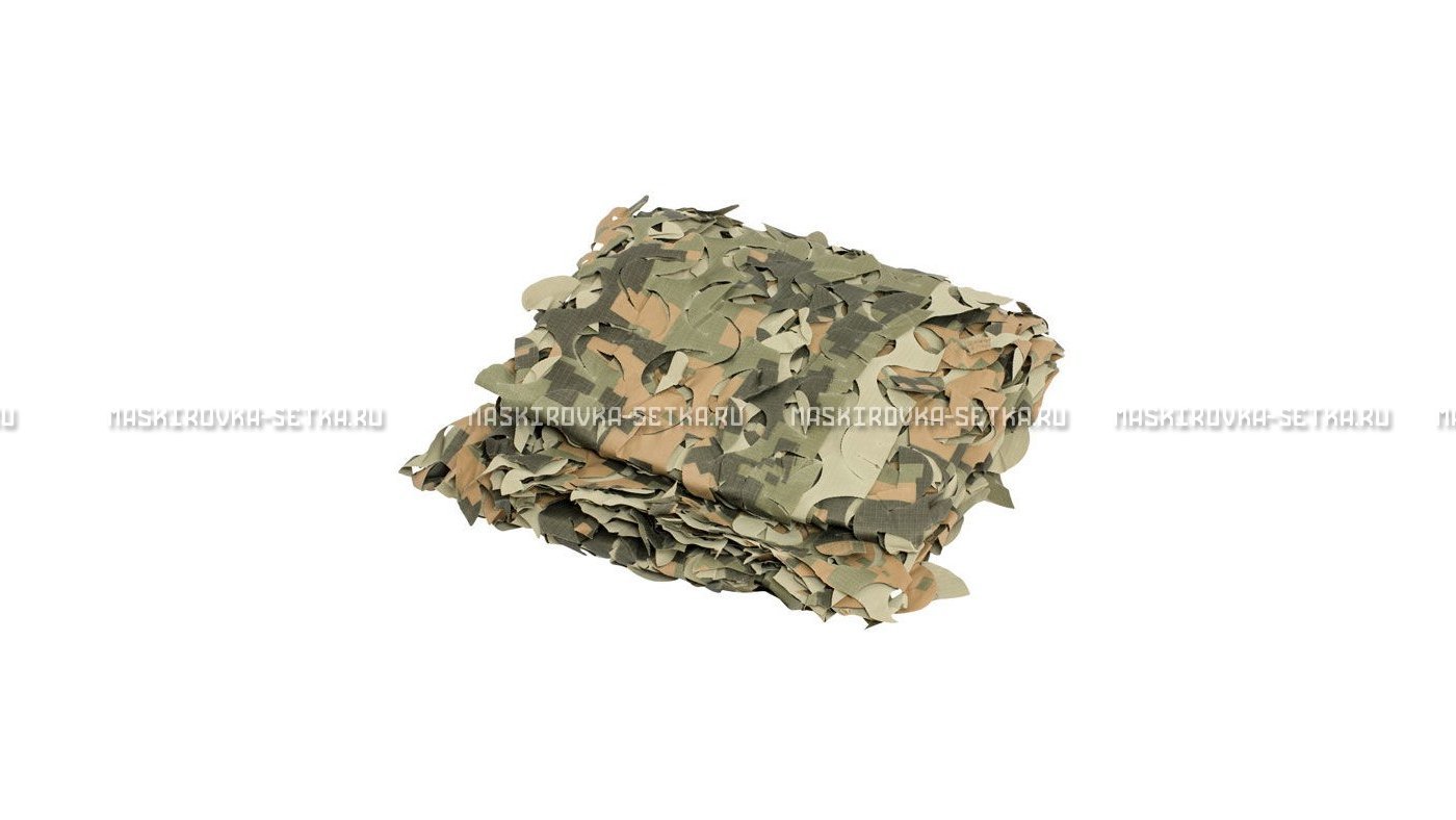 Сетка Camosystems Пейзаж Полынь 3D 2,4х3 м  – купить по цене 3100 руб. в интернет-магазине в городе Новокузнецк картинка 6