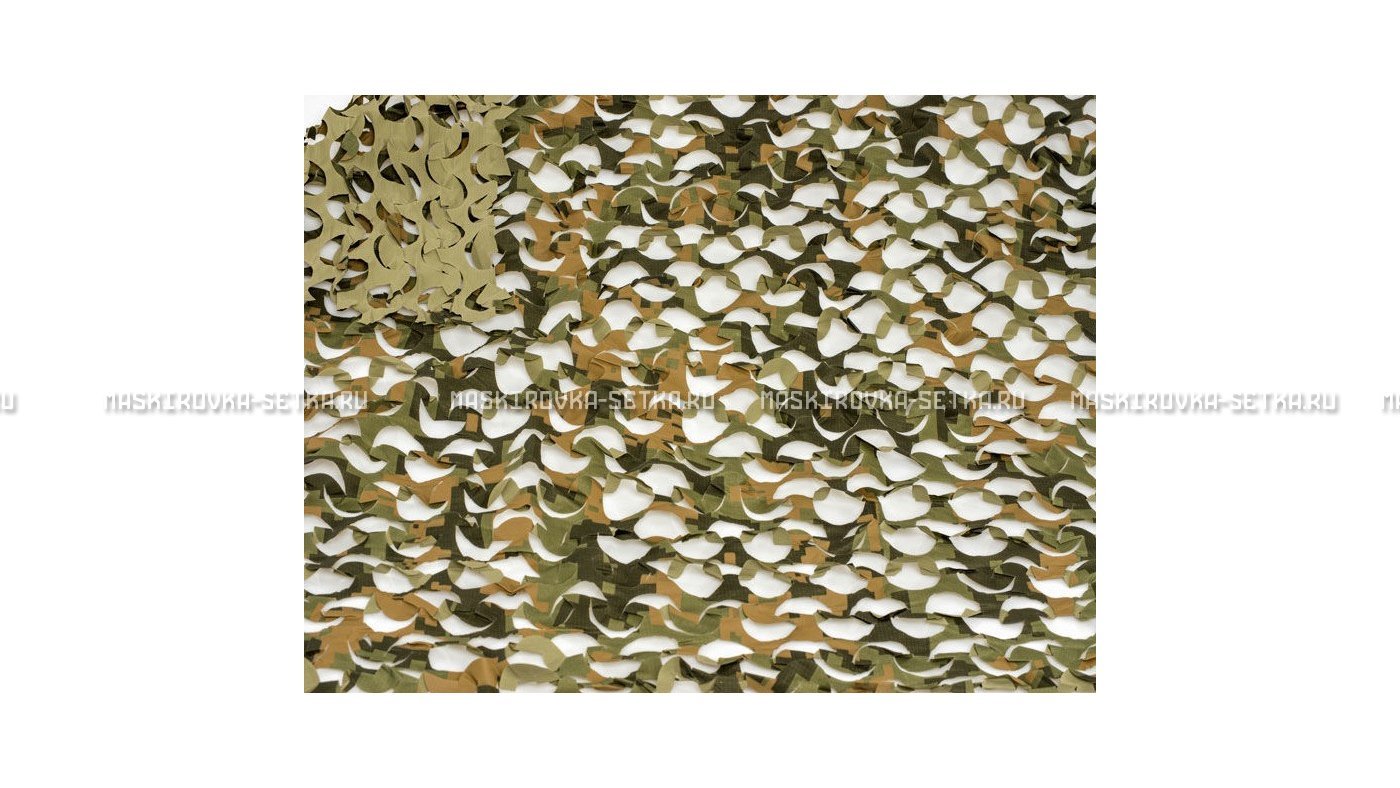 Сетка Camosystems Пейзаж Полынь 3D 2,4х3 м  – купить по цене 3100 руб. в интернет-магазине в городе Новокузнецк картинка 7