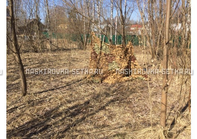 Маскировочная сеть МКТ-3П Камыш 2х3 м – купить по цене 3200 руб. в интернет-магазине в городе Новокузнецк картинка 6