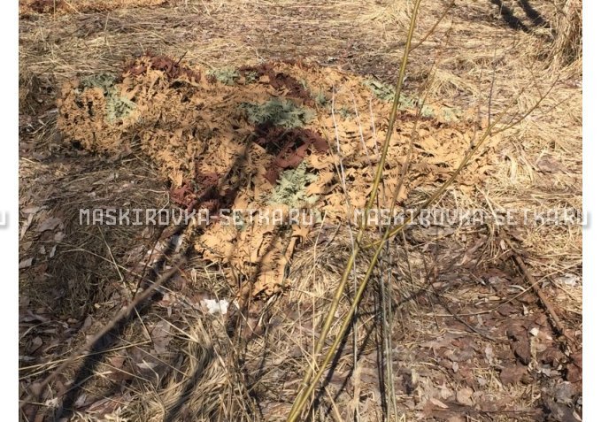 Маскировочная сеть МКТ-3П Камыш 2х3 м – купить по цене 3200 руб. в интернет-магазине в городе Новокузнецк картинка 5