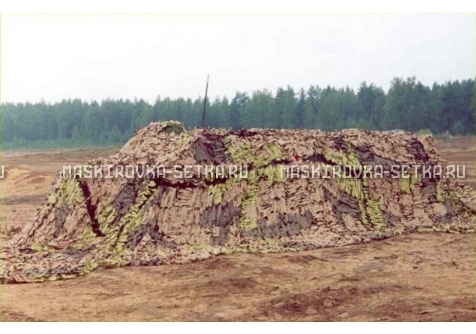 Маскировочная сетка МКТ-4П Поле 3х6 м – купить по цене 8700 руб. в интернет-магазине в городе Новокузнецк картинка 1