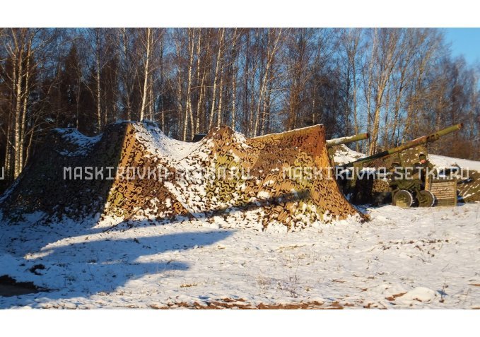 Маскировочная сеть МКТ-2П Поле 2х3 м – купить по цене 1900 руб. в интернет-магазине в городе Новокузнецк картинка 6
