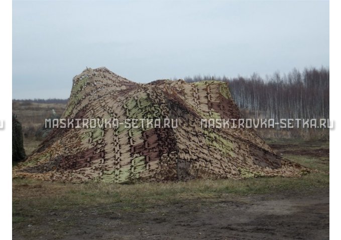 Маскировочная сеть МКТ-2П Поле 2х3 м – купить по цене 1900 руб. в интернет-магазине в городе Новокузнецк картинка 8