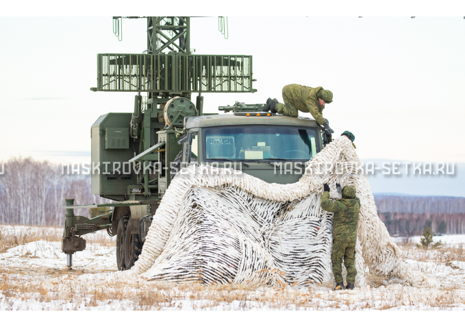 Маскировочный комплект МКТ-2С Снег 12х18 м – купить по цене 64800 руб. в интернет-магазине в городе Новокузнецк картинка 1