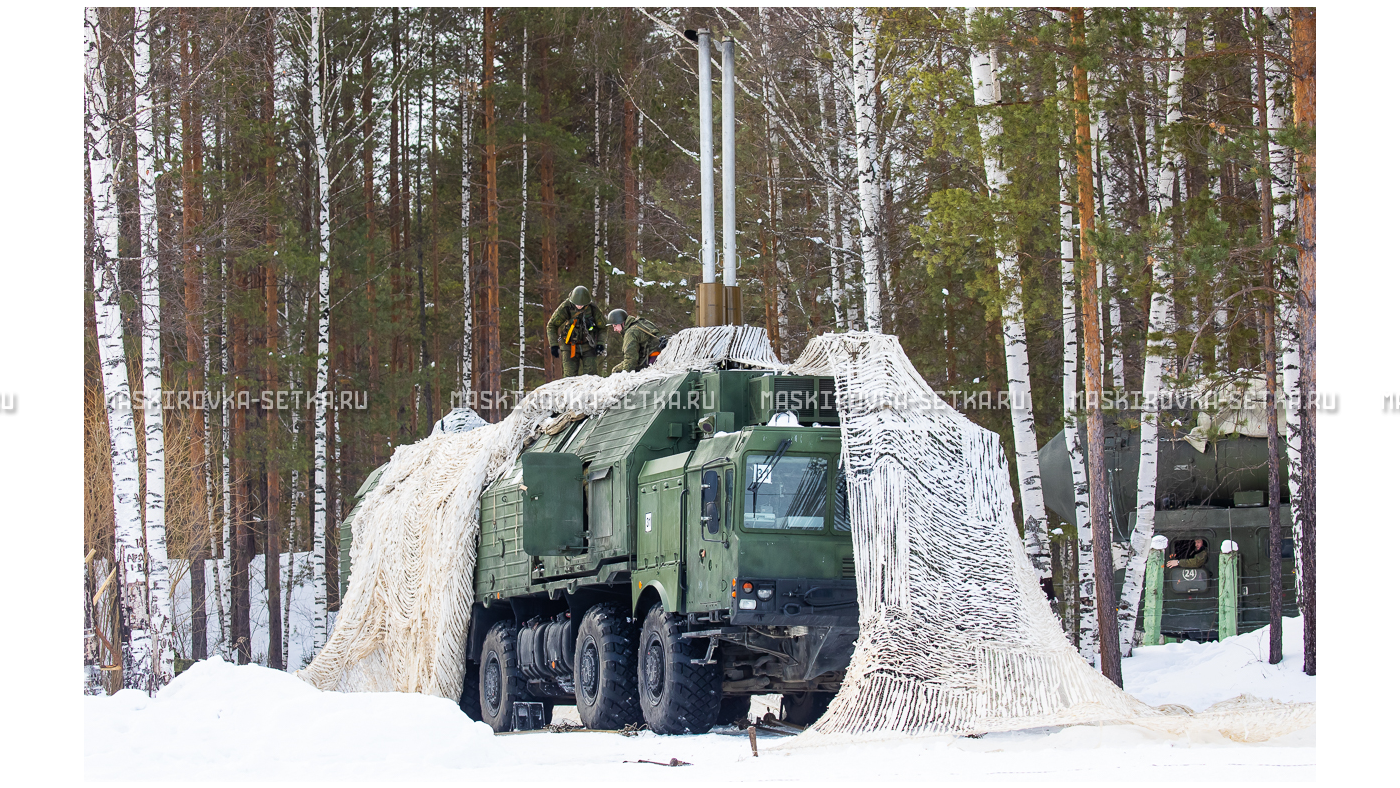 Маскировочный комплект МКТ-2С Снег 12х18 м – купить по цене 64800 руб. в интернет-магазине в городе Новокузнецк картинка 28