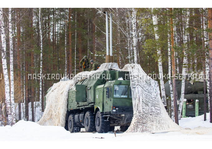 Маскировочный комплект МКТ-2С Снег 12х18 м – купить по цене 64800 руб. в интернет-магазине в городе Новокузнецк картинка 5