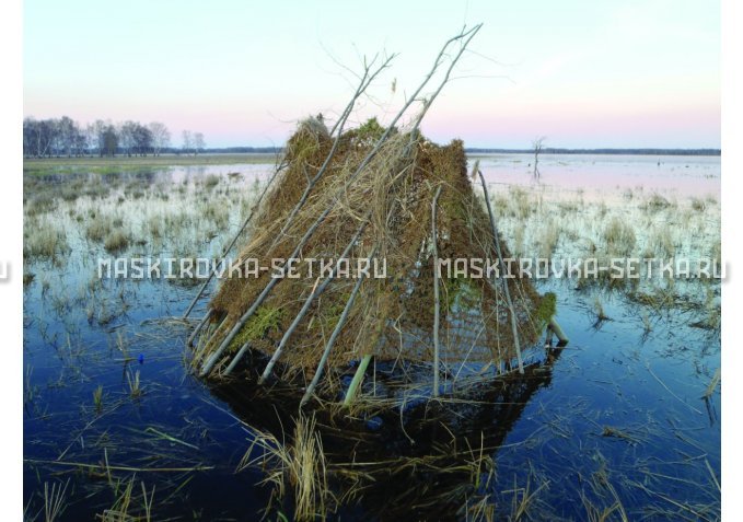 Маскировочная сетка МКТ-3П Солома 2х3 м – купить по цене 3750 руб. в интернет-магазине в городе Новокузнецк картинка 3