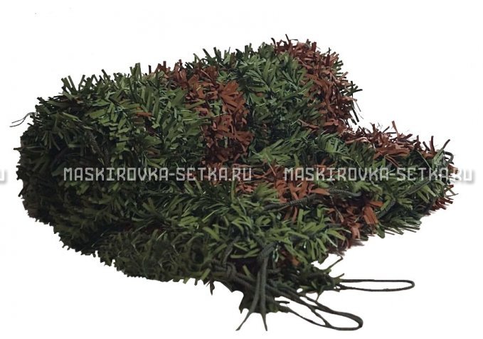 Маскировочная сеть Зеленя 2х3 м (зелено-коричневая) – купить по цене 3200 руб. в интернет-магазине в городе Новокузнецк картинка 5