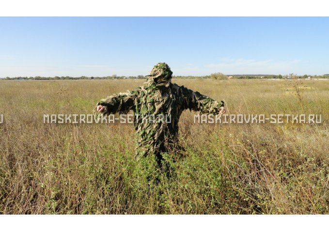 Маскировочный халат Taganrog Кикимора – купить по цене 3550 руб. в интернет-магазине в городе Новокузнецк картинка 1